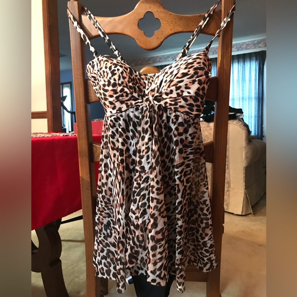 Profile by Gottex  Leopard print swimsuit